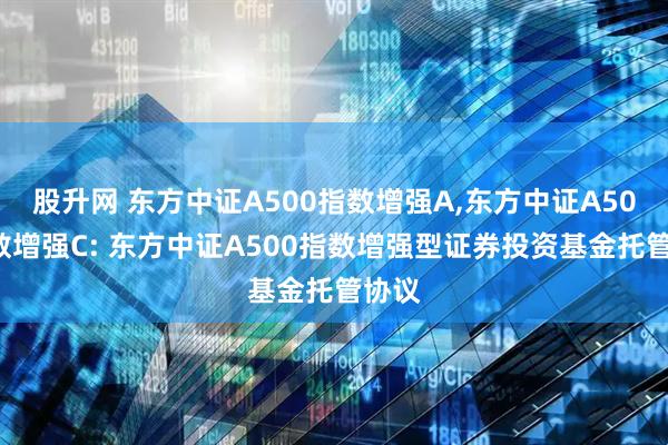 股升网 东方中证A500指数增强A,东方中证A500指数增强C: 东方中证A500指数增强型证券投资基金托管协议