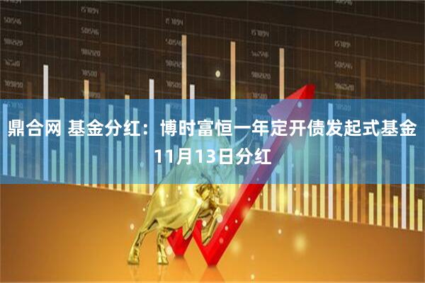 鼎合网 基金分红：博时富恒一年定开债发起式基金11月13日分红